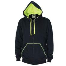  Full zip Super Brushed Fleece Hoodie - kustomteamwear.com