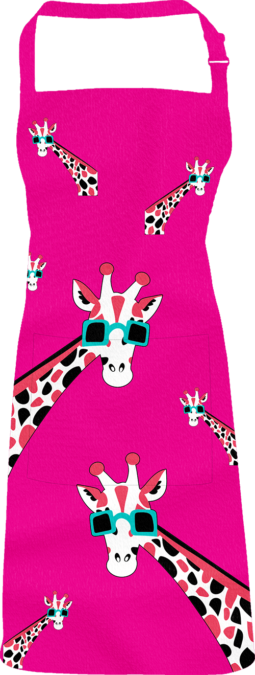 Gigi Giraffe Apron - fungear.com.au