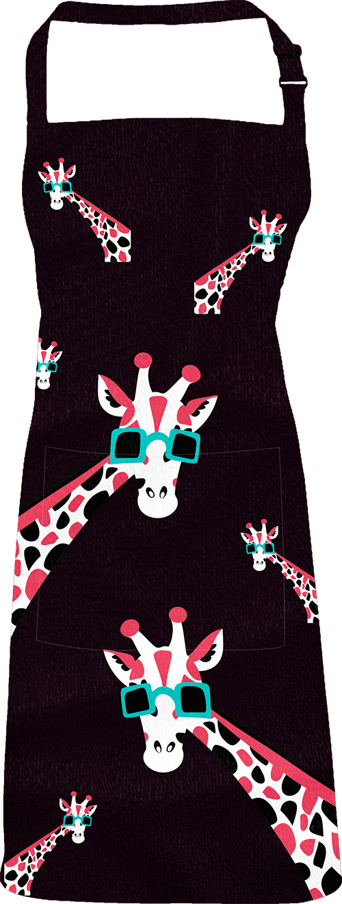 Gigi Giraffe Apron - fungear.com.au