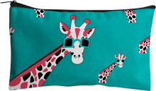  Gigi Giraffe Jumbo Pencil Case - fungear.com.au