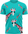 Gigi Giraffe T shirts - fungear.com.au