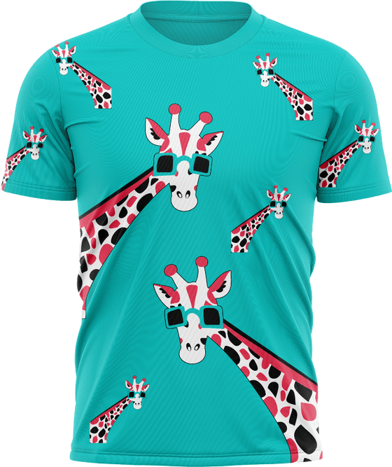 Gigi Giraffe T shirts - fungear.com.au