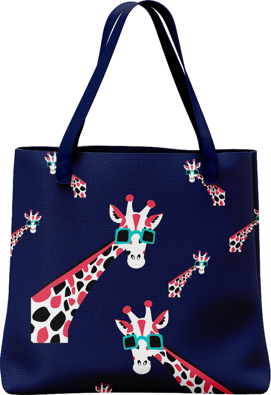 Gigi Giraffe Tote Bag - fungear.com.au