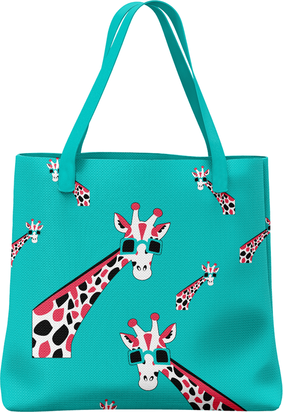 Gigi Giraffe Tote Bag - fungear.com.au