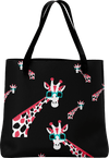 Gigi Giraffe Tote Bag - fungear.com.au