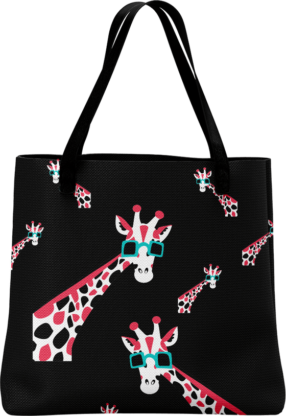 Gigi Giraffe Tote Bag - fungear.com.au