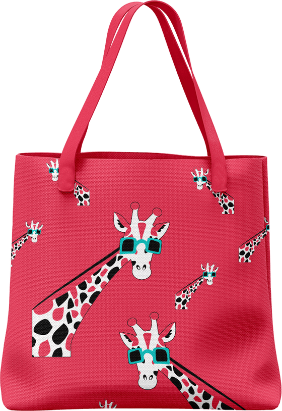 Gigi Giraffe Tote Bag - fungear.com.au