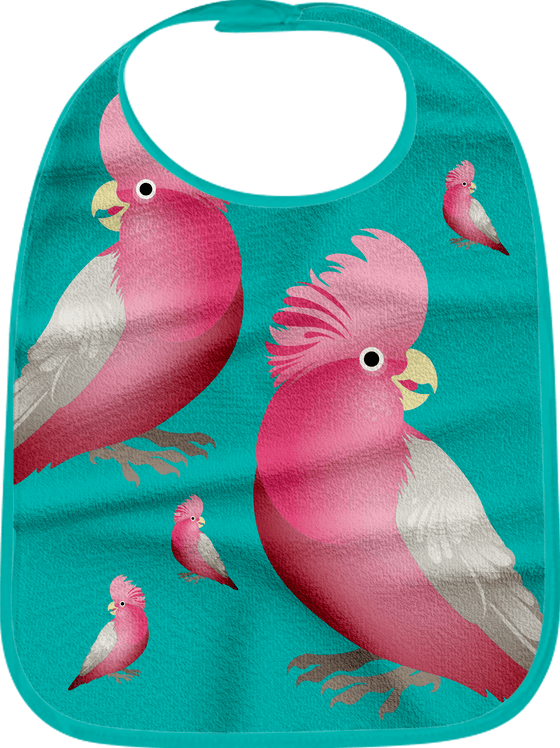 Glama Galah Bibs - fungear.com.au