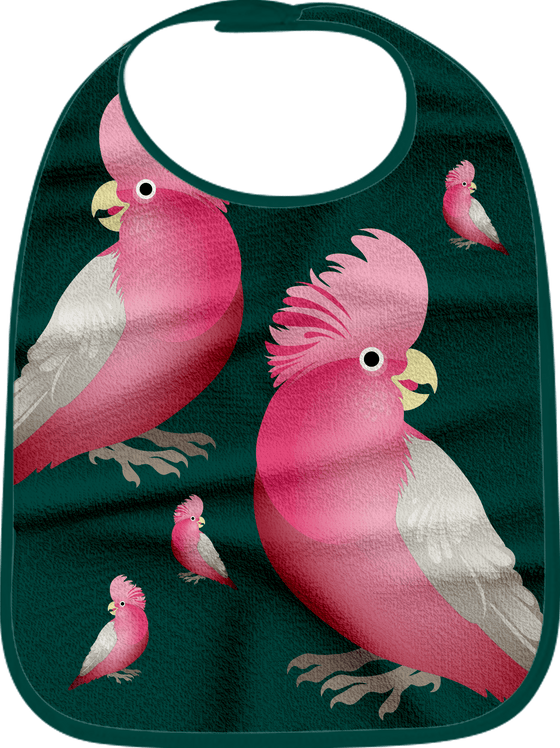 Glama Galah Bibs - fungear.com.au