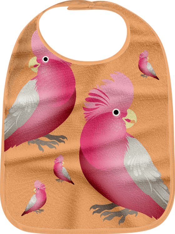 Glama Galah Bibs - fungear.com.au