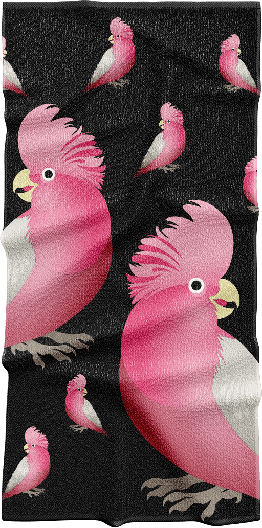 Glama Galah Towels - fungear.com.au