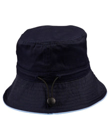  H1033 Sandwich Bucket Hat with Toggle - kustomteamwear.com