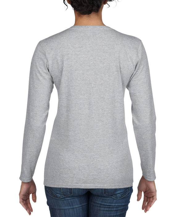 Heavy Cotton Ladies' Long Sleeve T-Shirt - kustomteamwear.com