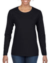 Heavy Cotton Ladies' Long Sleeve T-Shirt - kustomteamwear.com