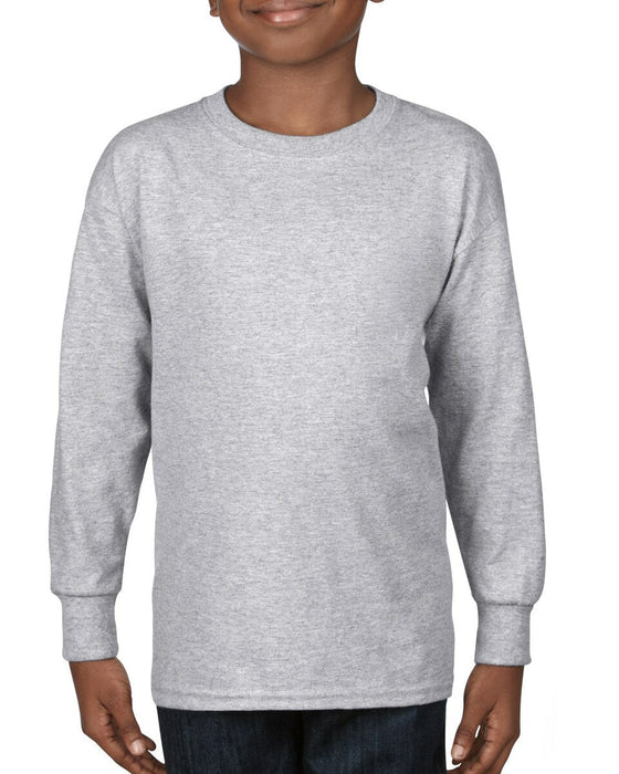 Heavy Cotton Youth Long Sleeve T-Shirt - kustomteamwear.com