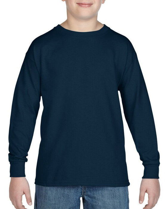 Heavy Cotton Youth Long Sleeve T-Shirt - kustomteamwear.com