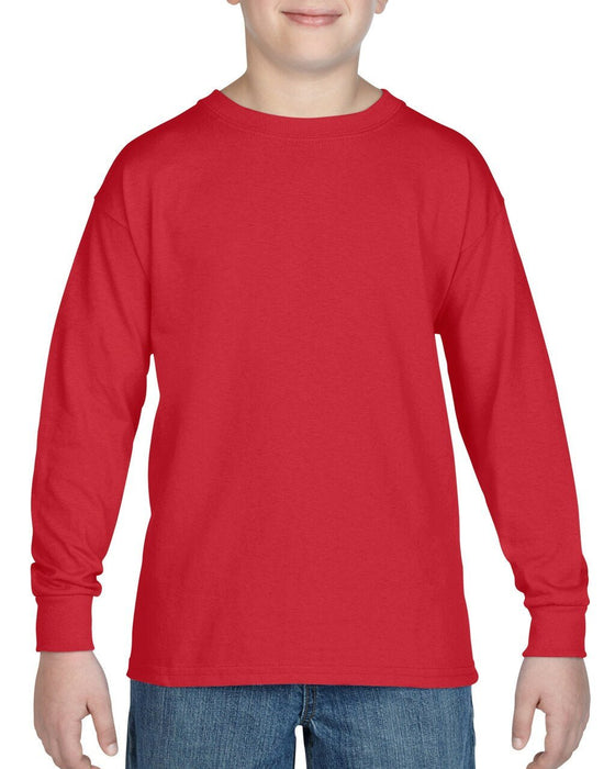 Heavy Cotton Youth Long Sleeve T-Shirt - kustomteamwear.com