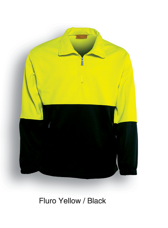 HI-VIS 1/2 ZIP FLEECE - kustomteamwear.com