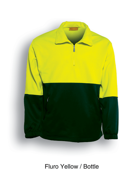 HI-VIS 1/2 ZIP FLEECE - kustomteamwear.com