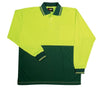 Hi Vis Long Sleeve Polo - kustomteamwear.com