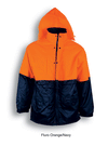 HI-VIS POLAR FLEECE LINED JACKET - kustomteamwear.com