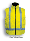 HI-VIS REVERSIBLE VEST WITH REFLECTIVE TAPE - kustomteamwear.com