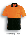 HI-VIS SAFETY POLO -SHORT SLEEVE - kustomteamwear.com