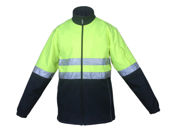 HI-VIS SOFT SHELL JACKET - kustomteamwear.com