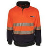 HiVis 1/2 Zip FR HRC2 D/N Jumper - kustomteamwear.com