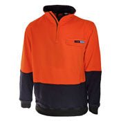 HiVis 1/2 Zip FR & HRC2 Jumper - kustomteamwear.com