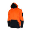 Hivis 2 tone super fleecy hoodie - kustomteamwear.com