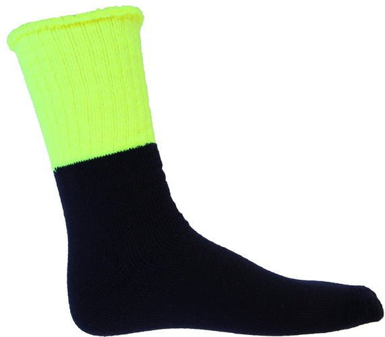 HiVis 2 Tone Woolen Socks - 3 pair pack - kustomteamwear.com