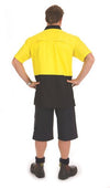 HiVis 3 Way Cool-Breeze Cotton Shirt - short sleeve - kustomteamwear.com