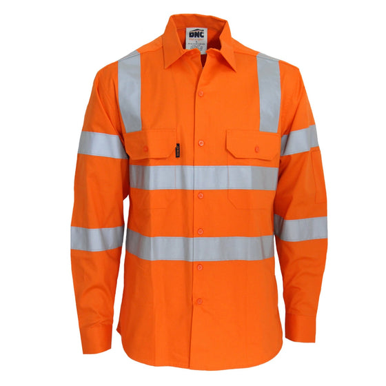 HiVis Bio-T R/W VIC Rail Shirt - kustomteamwear.com
