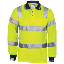  HiVis Biomotion Tapped Polo L/S - kustomteamwear.com