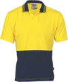 Hivis Cool Breeze Cotton Jersey Food Industry Polo - Short Sleeve - kustomteamwear.com