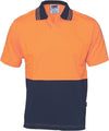 Hivis Cool Breeze Cotton Jersey Food Industry Polo - Short Sleeve - kustomteamwear.com