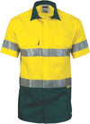 HiVis Cool-Breeze Cotton Shirt with 3M 8906 R/Tape - Short sleeve - kustomteamwear.com