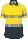 HiVis Cool-Breeze Cotton Shirt with 3M 8906 R/Tape - Short sleeve - kustomteamwear.com