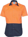 HiVis Cool Breeze Food Industry Cotton Shirt - Short Sleeve - kustomteamwear.com