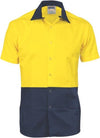 HiVis Cool Breeze Food Industry Cotton Shirt - Short Sleeve - kustomteamwear.com