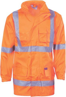  HiVis Cross Back D/N Ò2 in 1Ó Rain Jacket - kustomteamwear.com