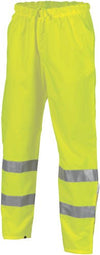 HiVis D/N Breathable Rain Pants with 3M R/Tape - kustomteamwear.com