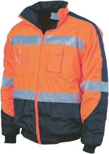  HiVis D/N Contrast Bomber Jacket - kustomteamwear.com