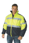 HiVis D/N Contrast Bomber Jacket - kustomteamwear.com