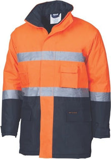  HiVis D/N two tone parka - kustomteamwear.com