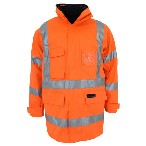 HiVis "H" pattern BioMotion tape "6 in 1" Jacket - kustomteamwear.com