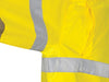 HiVis L/W Cool-Breeze T2 Vertical Vented Cotton Shirt with Gusset Sleeves. Generic Tape - Long sleeves - kustomteamwear.com
