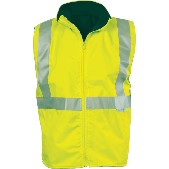 HiVis Reversible Vest with 3M R/Tape - kustomteamwear.com