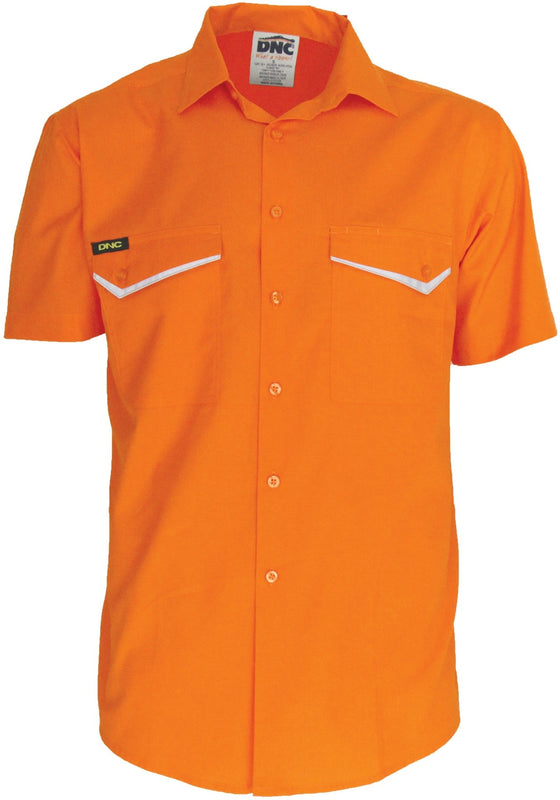 HiVis RipStop Cotton Cool Shirt, S/S - kustomteamwear.com